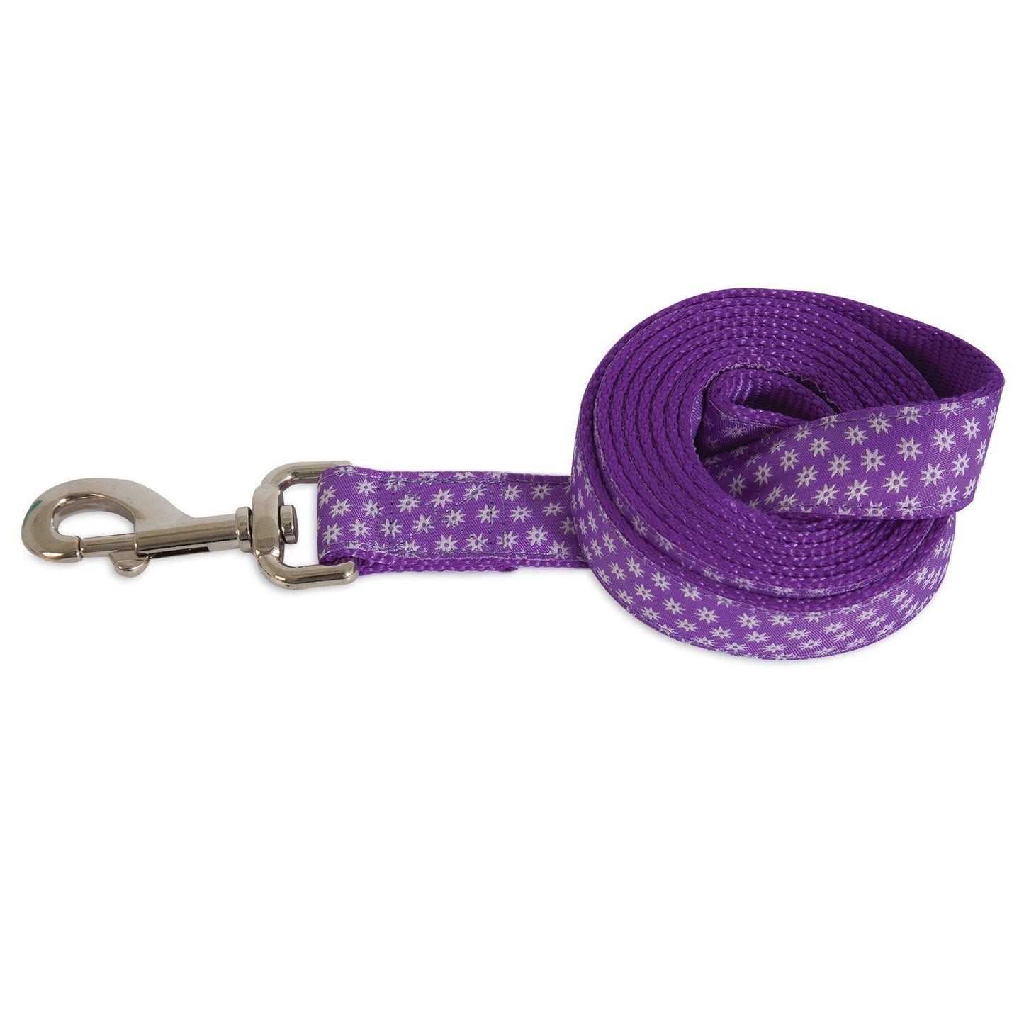 Petmate Purple Star Max Glow Dog Leash. SKUS: 02448