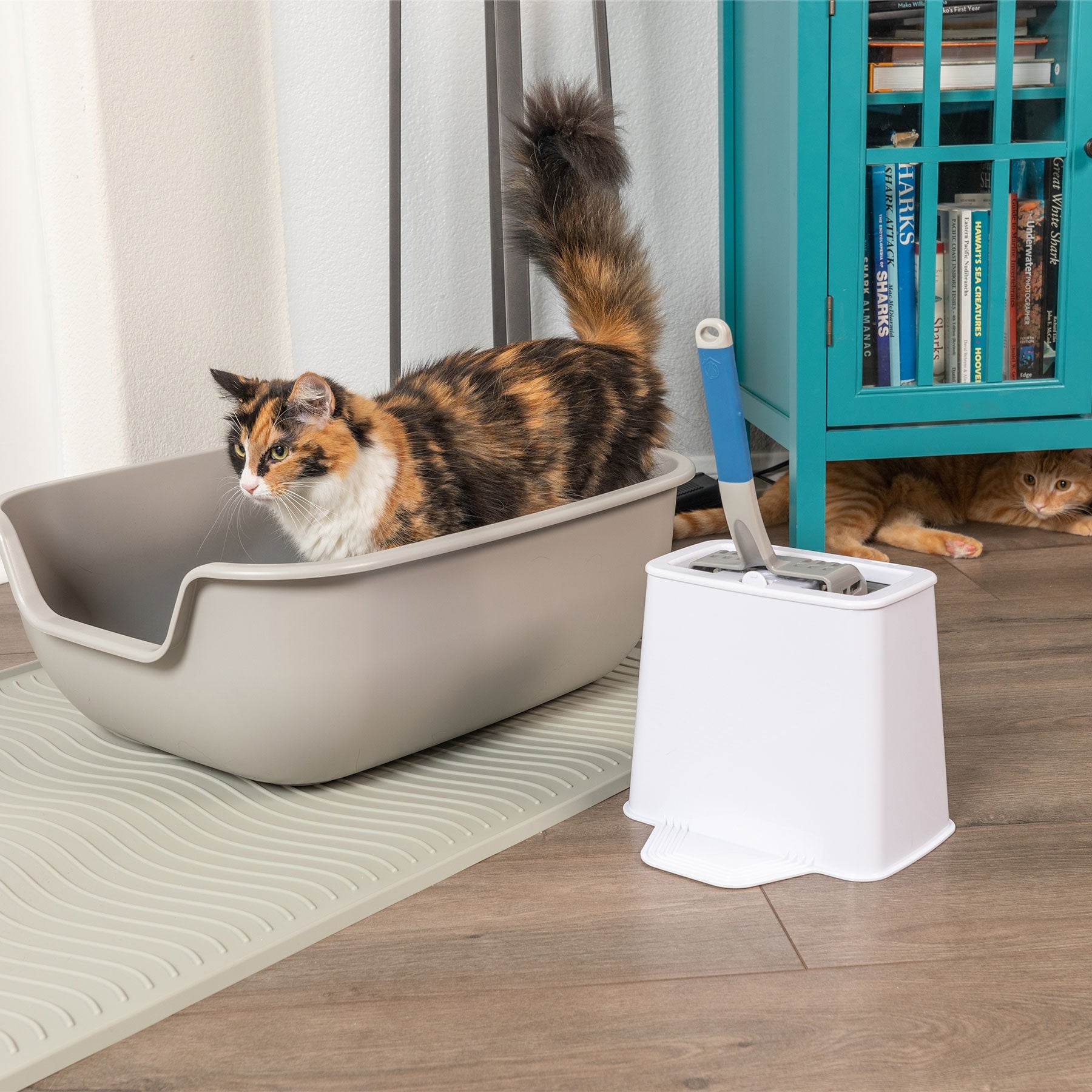 PetFusion 2-in-1 Universal Litter Scoop Holder