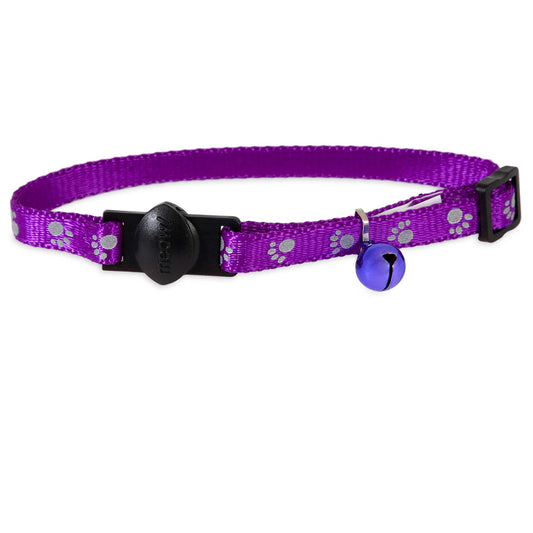 Petmate Adjustable Breakaway Reflective Safety Collar For Cats. SKUS: 0327808
