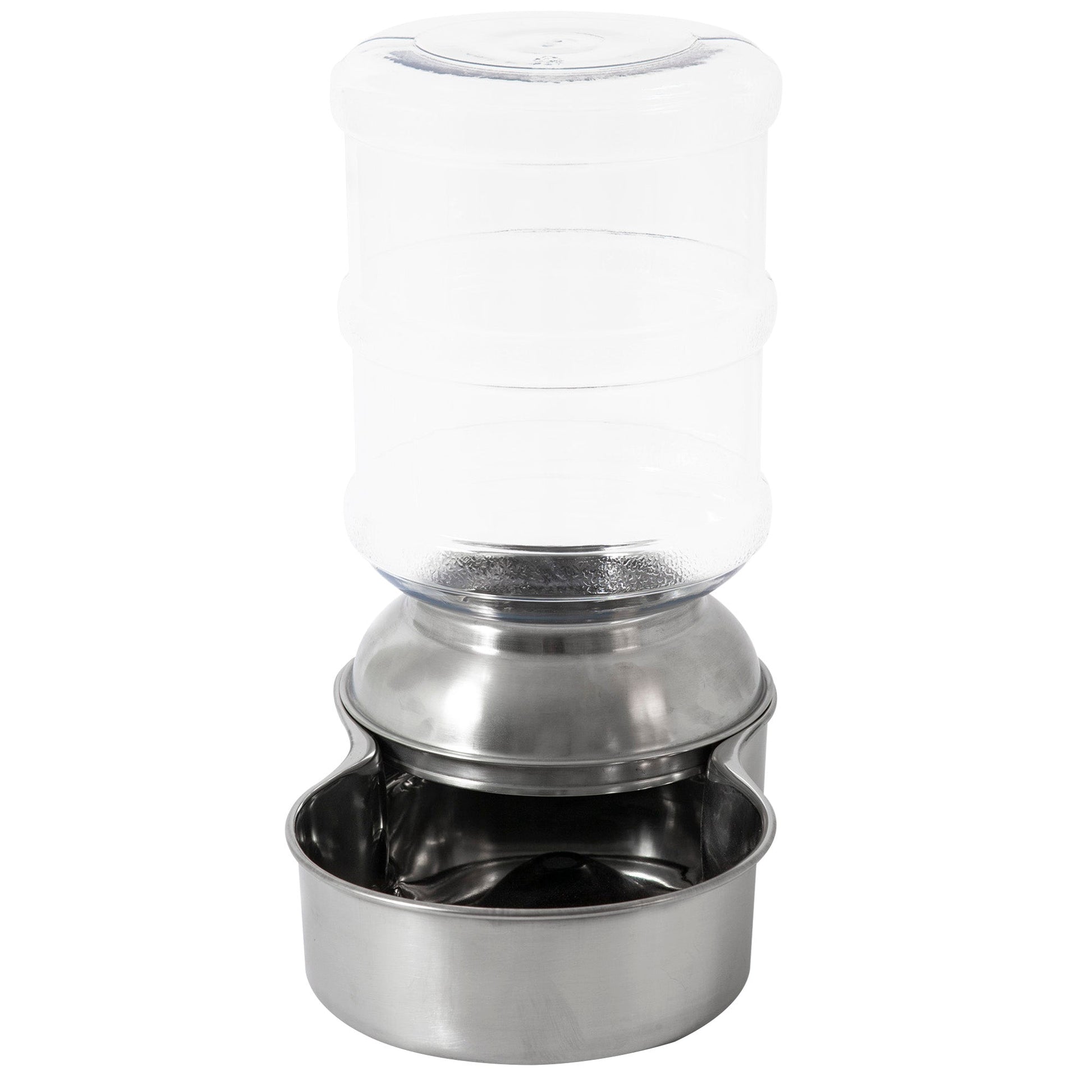 Petmate Stainless Steel Replendish Waterer 1-Gal