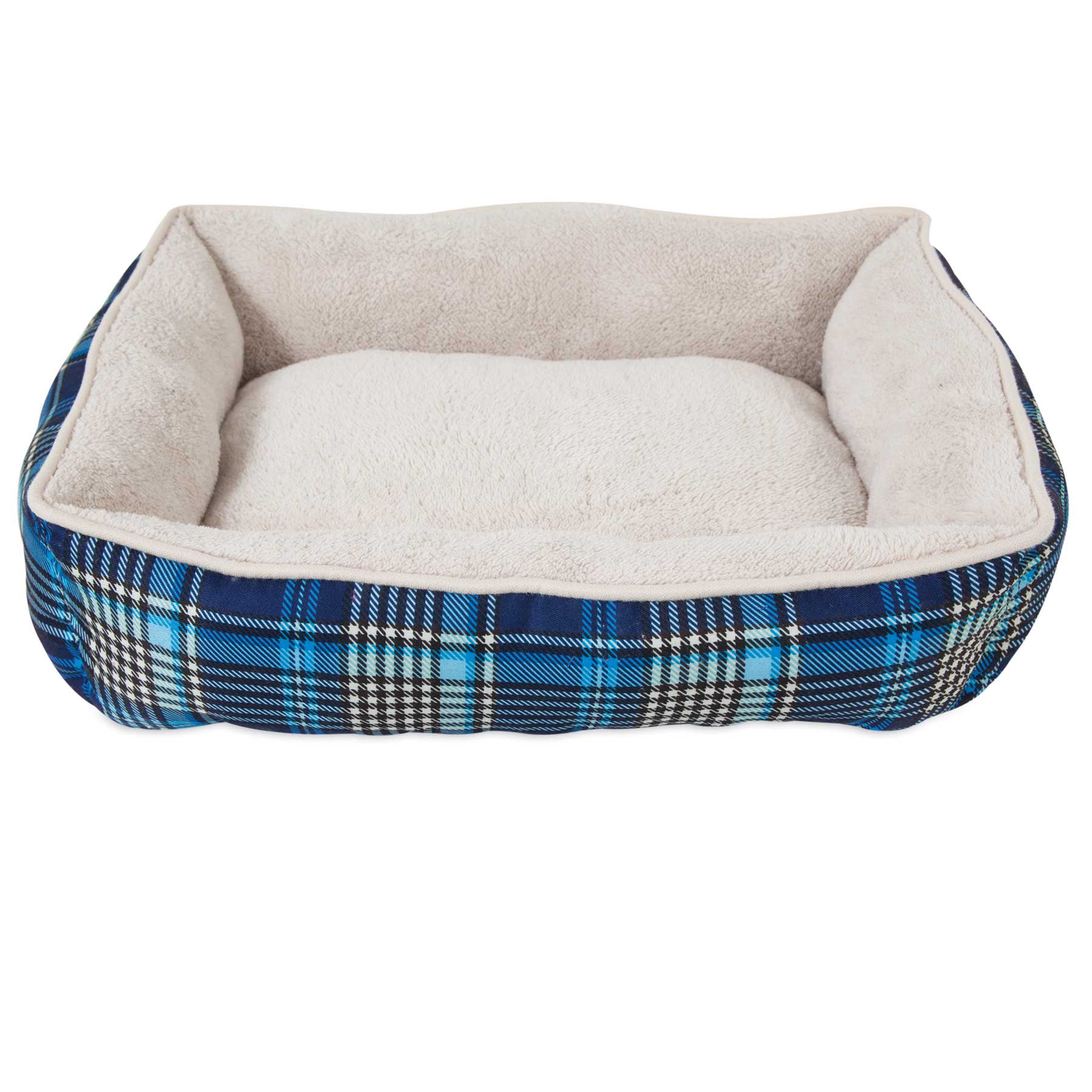 Aspen Pet Plaid Rectangular Lounger. SKUS: 80965