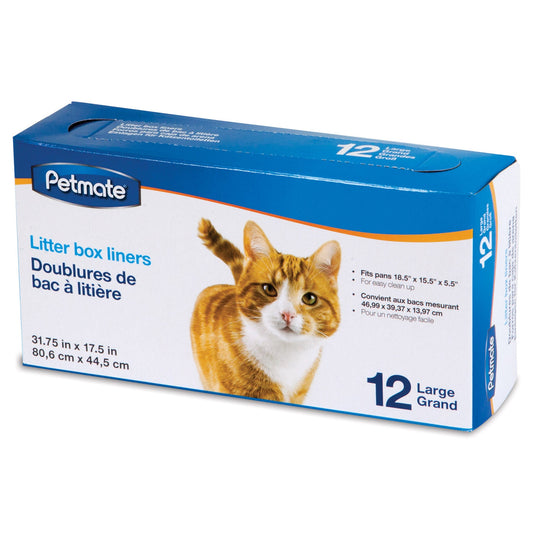 Petmate Litter Box Liners. SKUS: 29003,29007