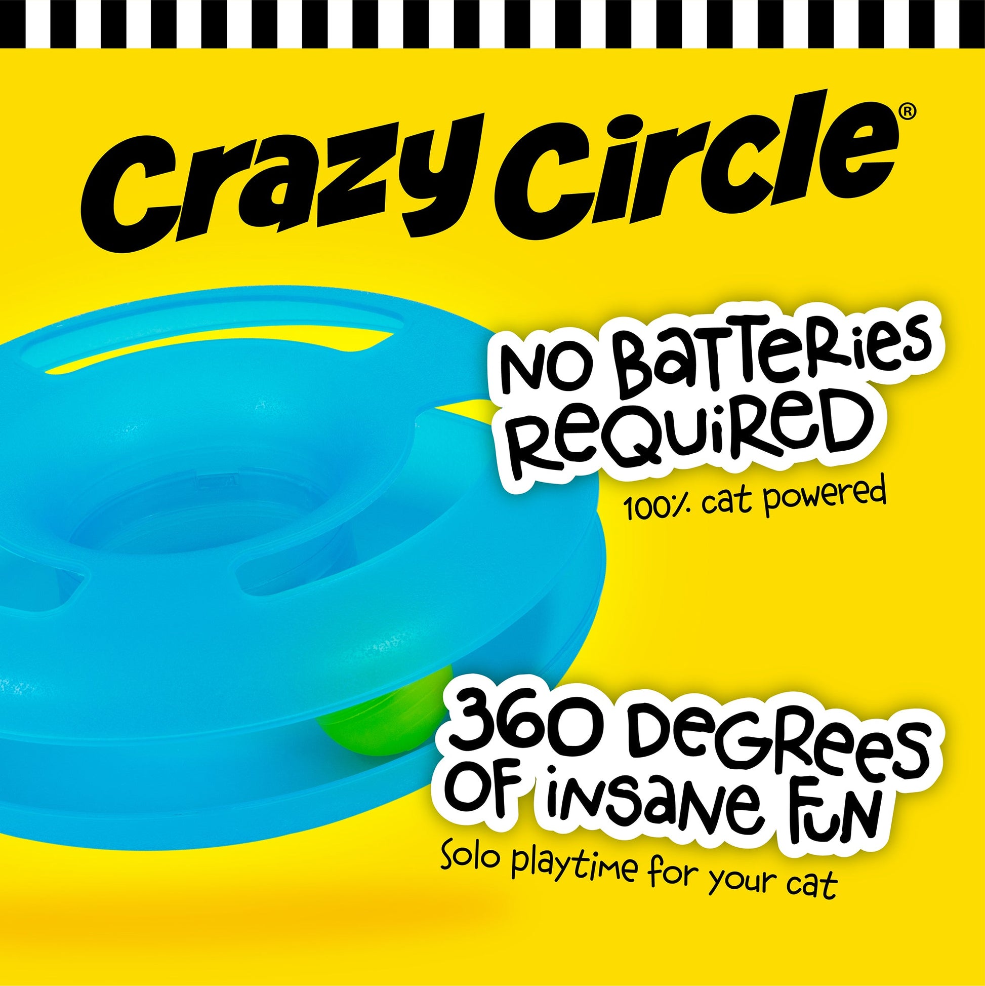 FAT CAT Crazy Circle Cat Toy