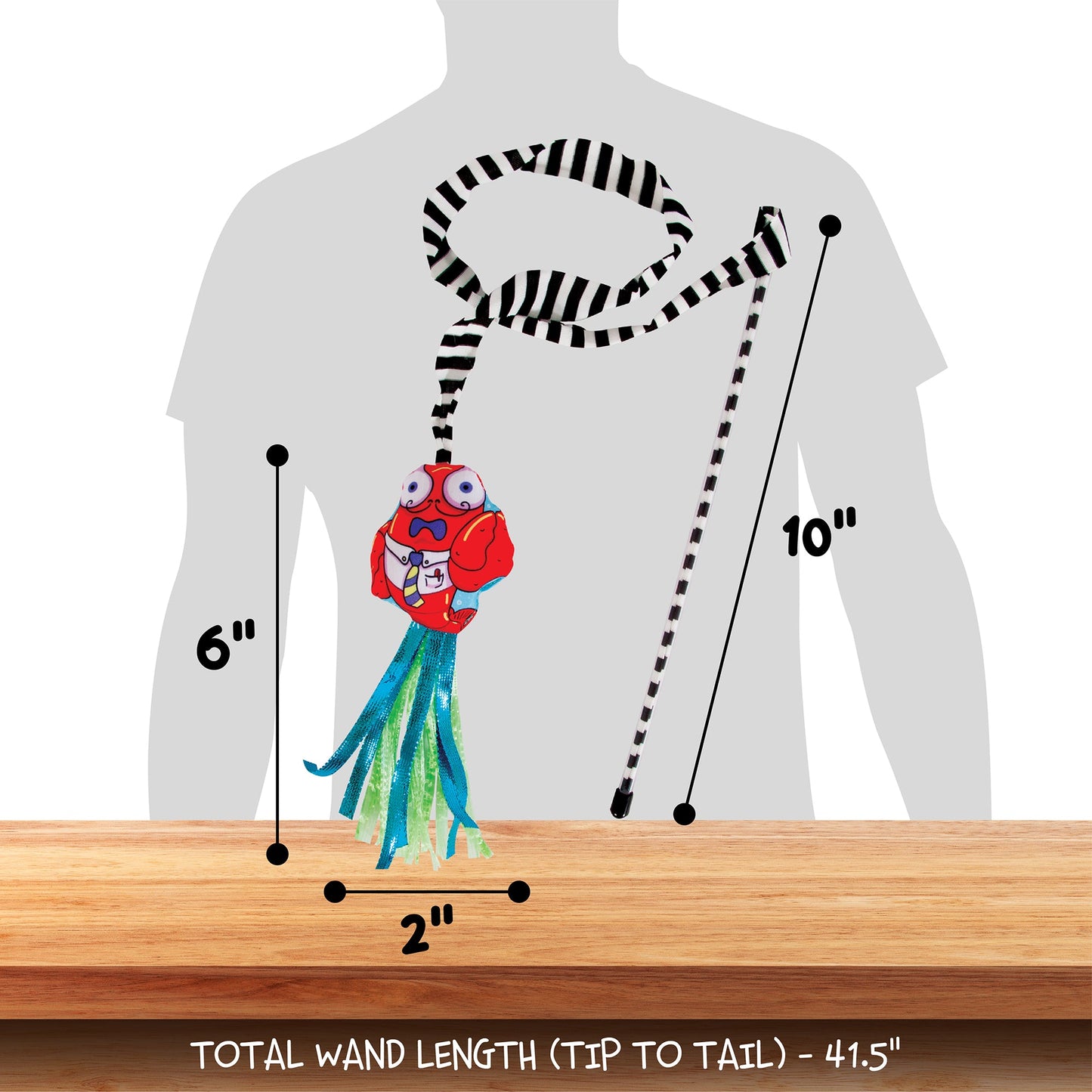 FAT CAT Catfisher Teasers - Crawdaddy Wand