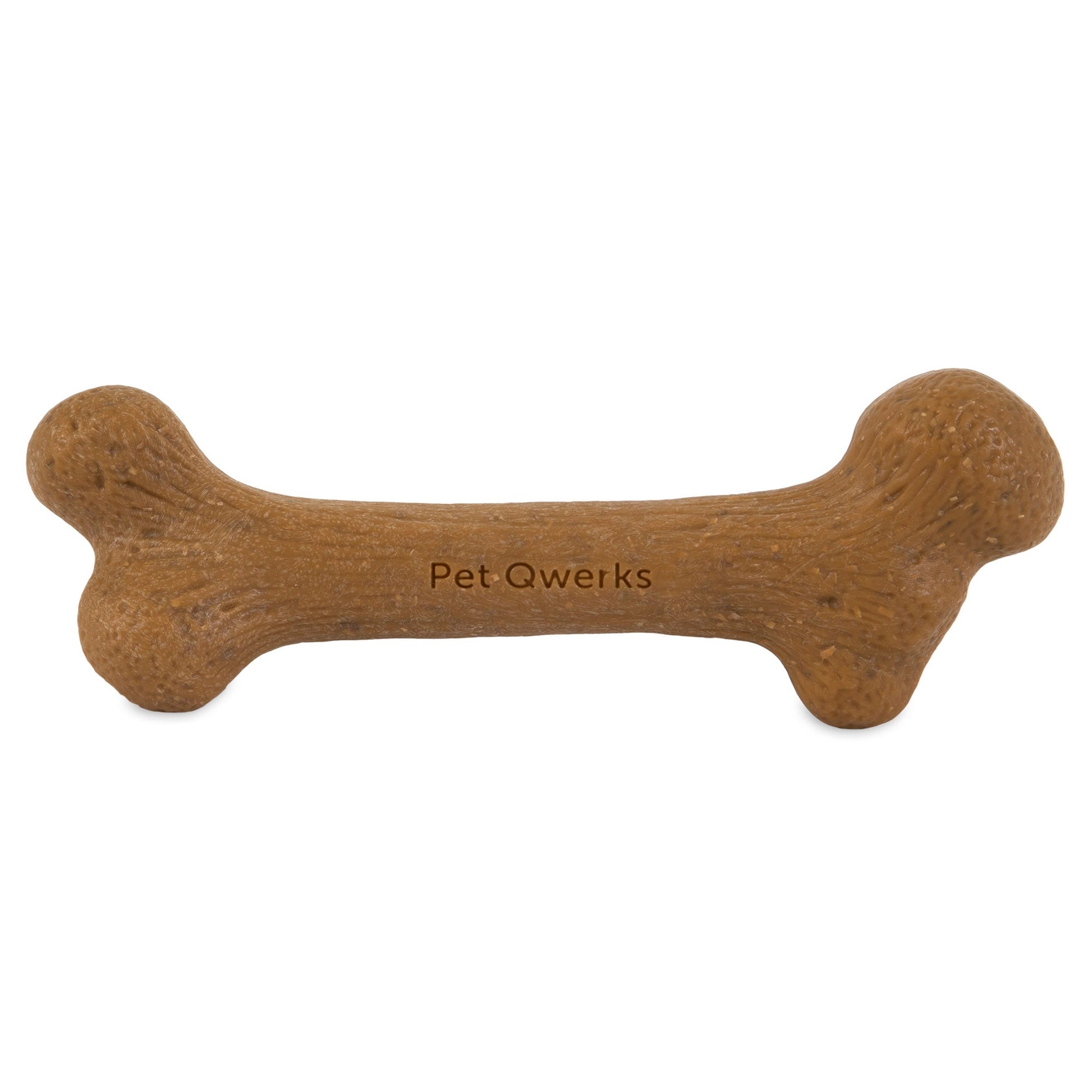 BarkBone Natural Instincts Peanut Butter Infused Wood Dinosaur Nylon Dog Chew