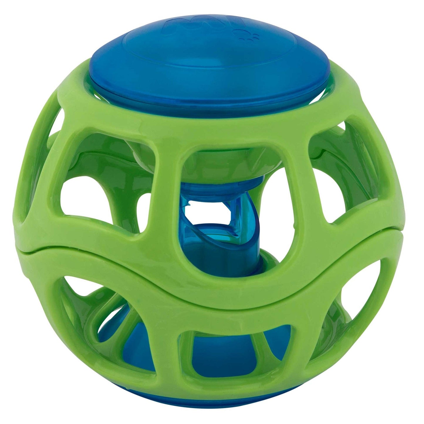 JW Rockin Treat Ball Dog Toy. SKUS: 43502