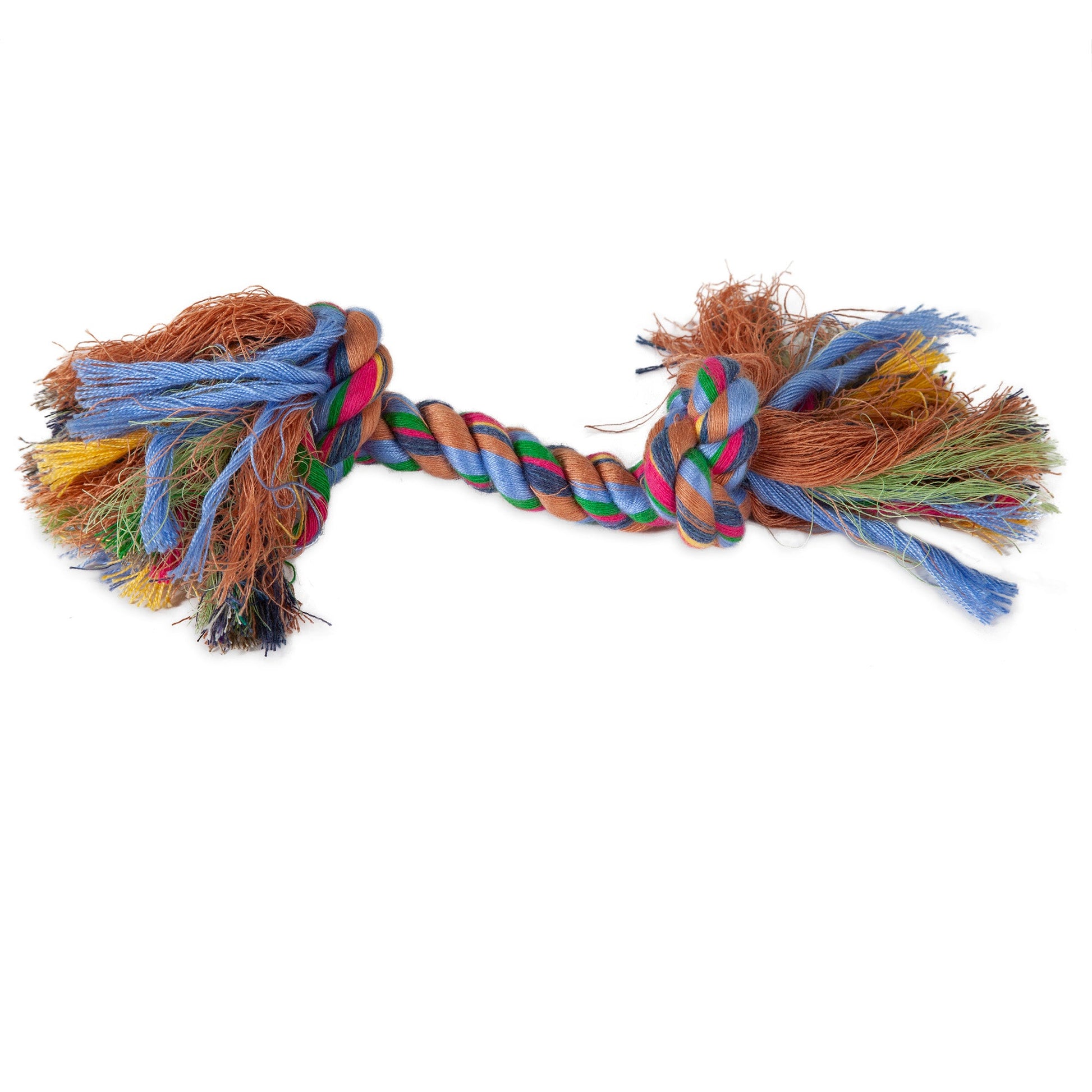 Booda Multi-Colored Rope Bone. SKUS: 50771
