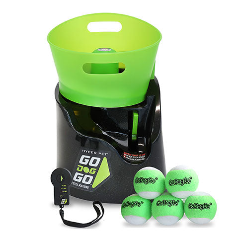 Hyper Pet GoDogGo Fetch Machine Dog Ball Launcher. SKUS: 51370GDG