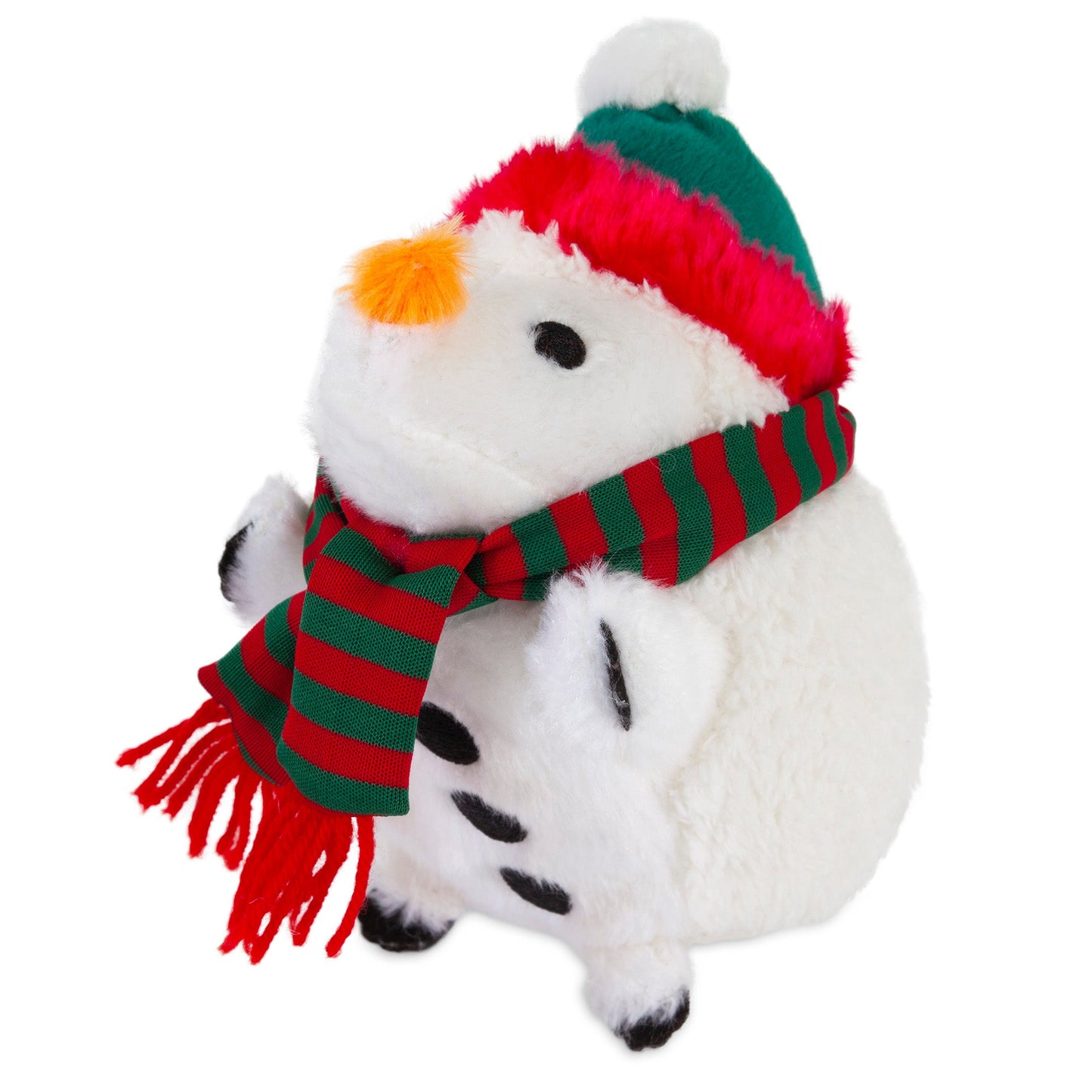 Zoobilee Snowman Holiday Heggie Dog Toy