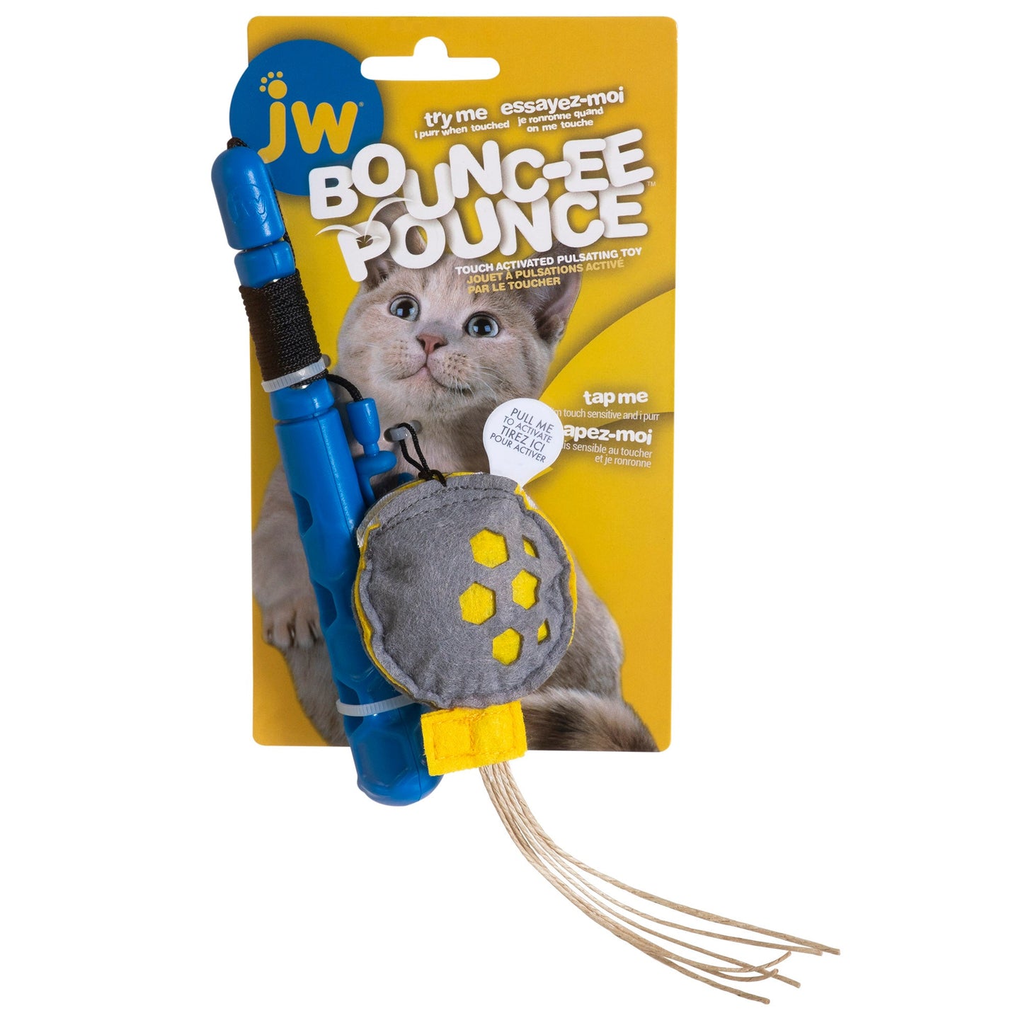 JW Bounc-ee Pounce Electronic Cat Wand