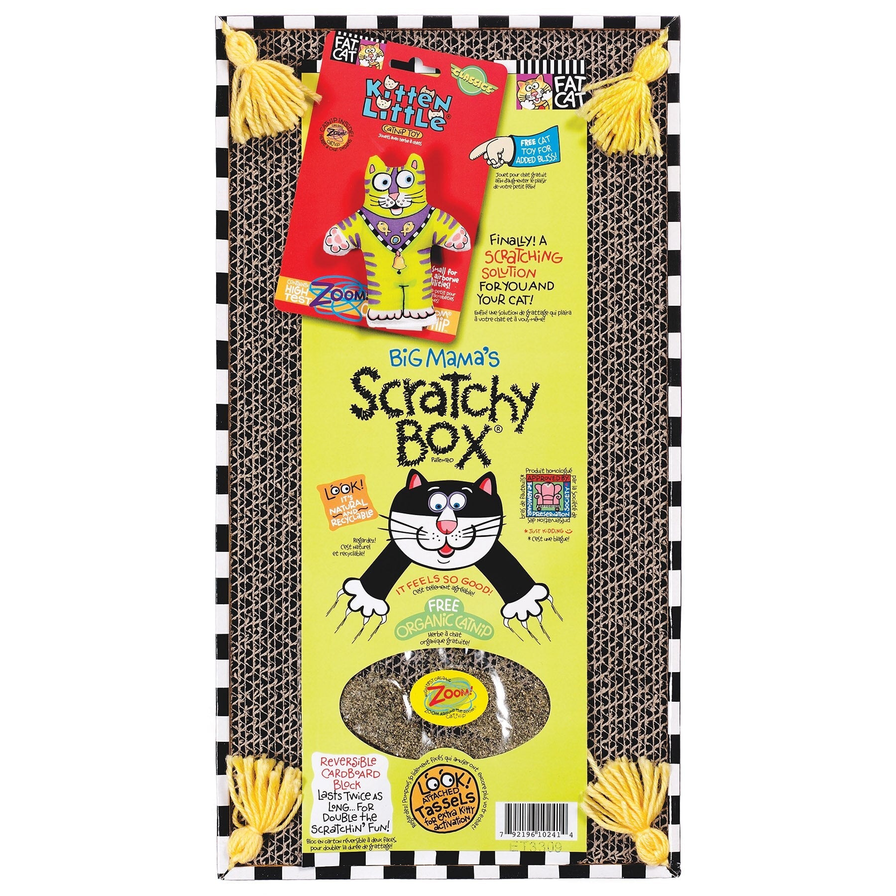 FAT CAT Big Mama's Scratchy Box Double Wide. SKUS: 610241