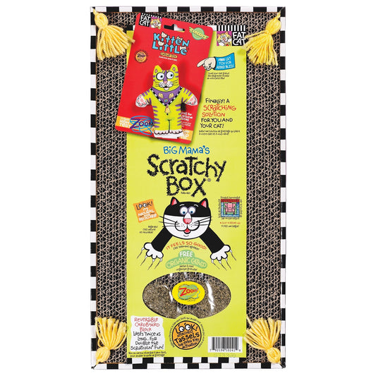 FAT CAT Big Mama's Scratchy Box Double Wide. SKUS: 610241