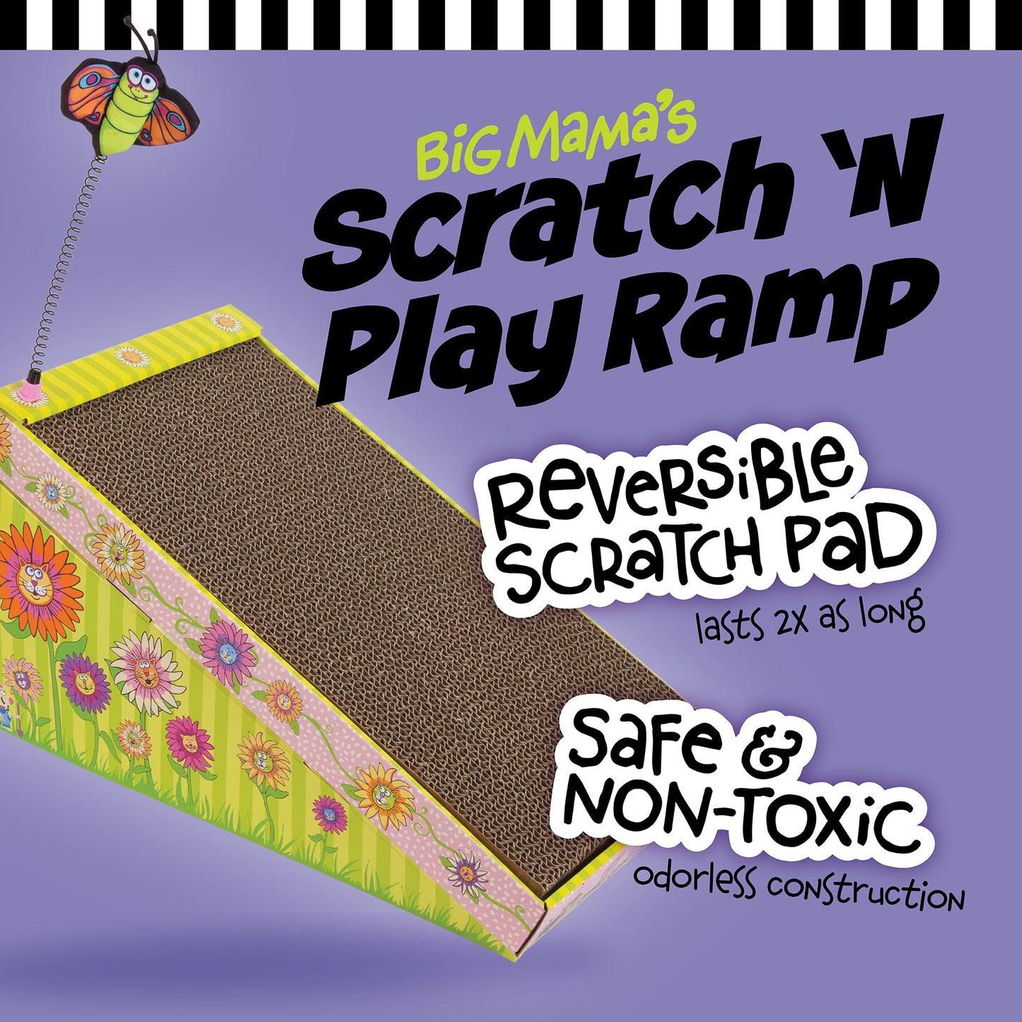 FAT CAT Big Mama's Scratch 'N Play Ramp