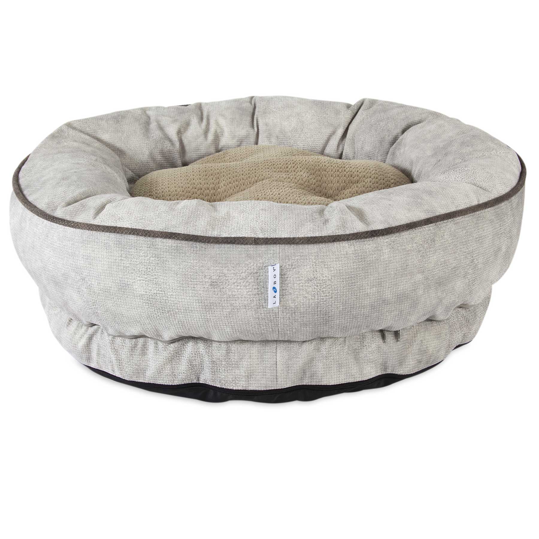 La-Z-Boy Pumice Buddy Cuddler Dog Bed. SKUS: 80957