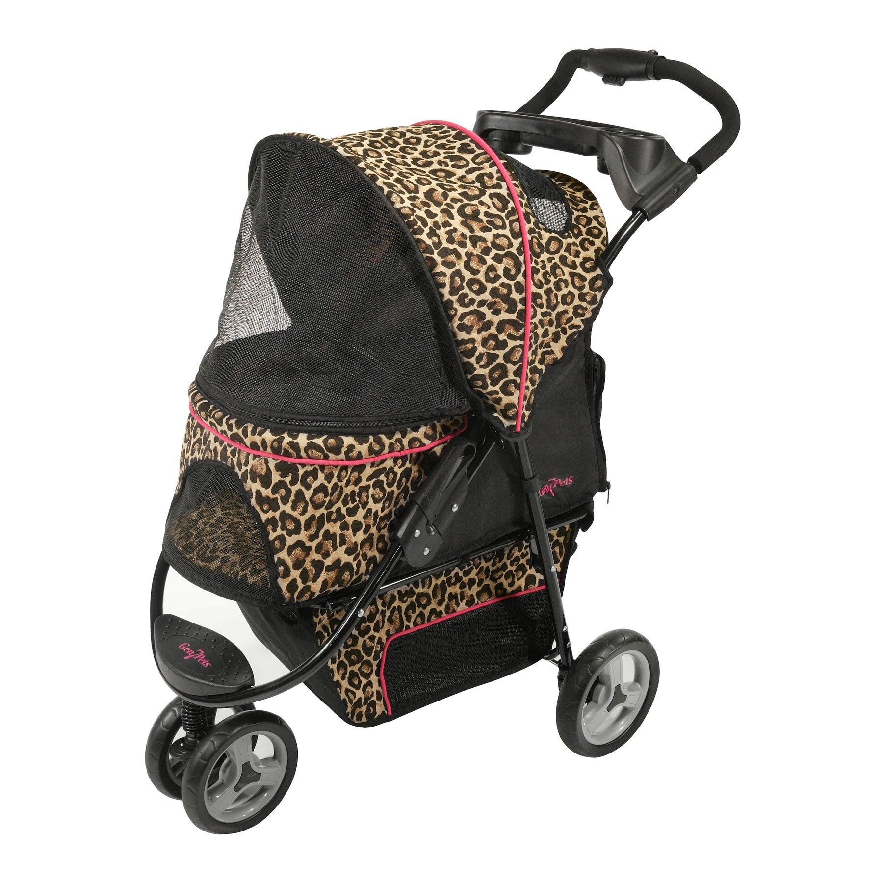 Gen7Pets Cheetah Promenade Pet Stroller. SKUS: G2340CH