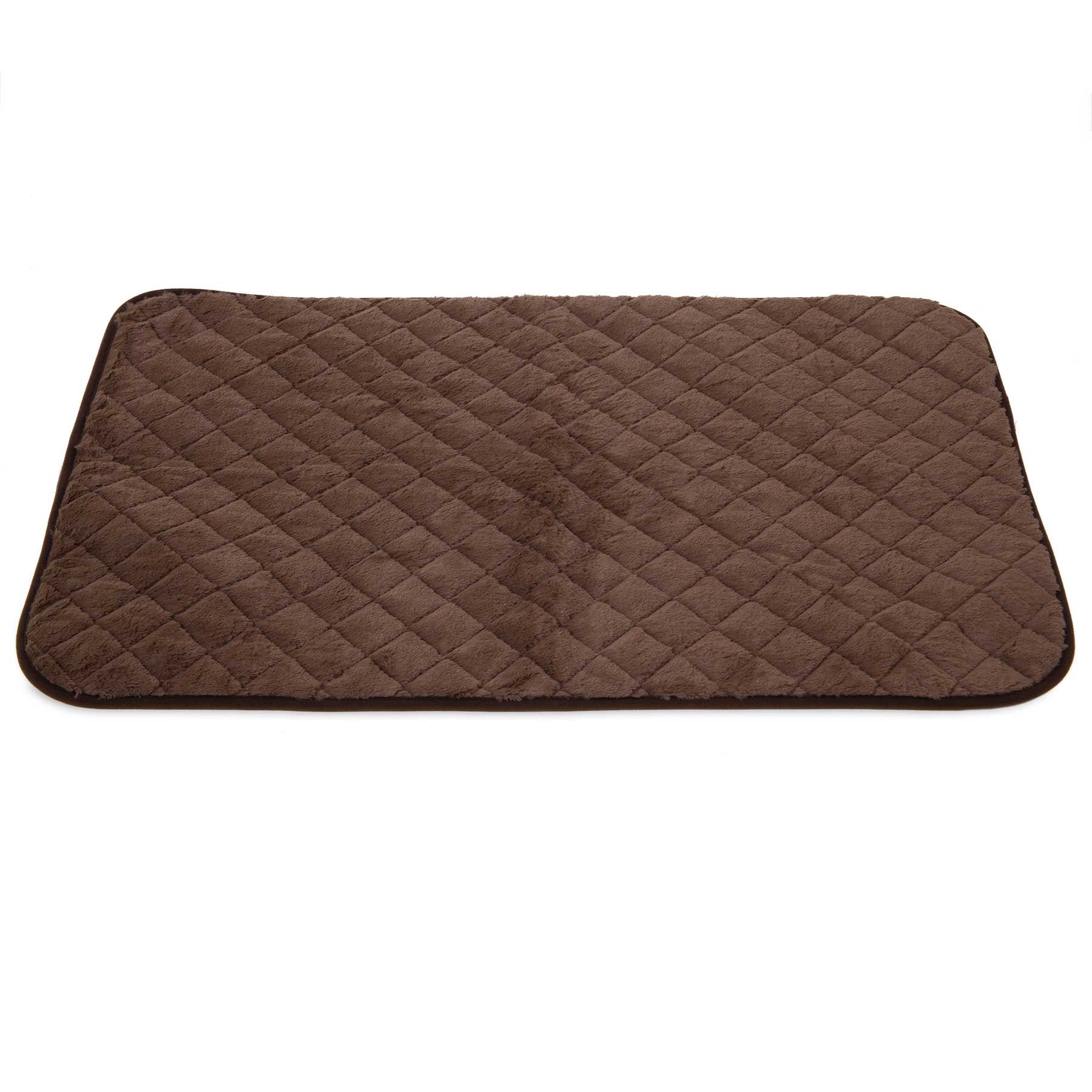 SnooZZy Brown Quilted Kennel Mat. SKUS: 84285,84282,84281