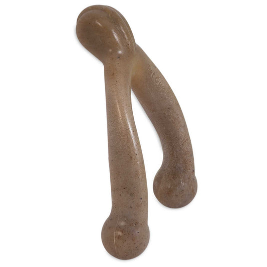 BarkBone Natural Instincts Wishbone Bacon-Infused Nylon Dog Chew. SKUS: 36044,36046,36045