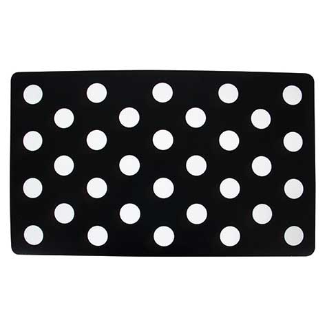 Petmate Polka Dot Feeding & Watering Mat. SKUS: 44906