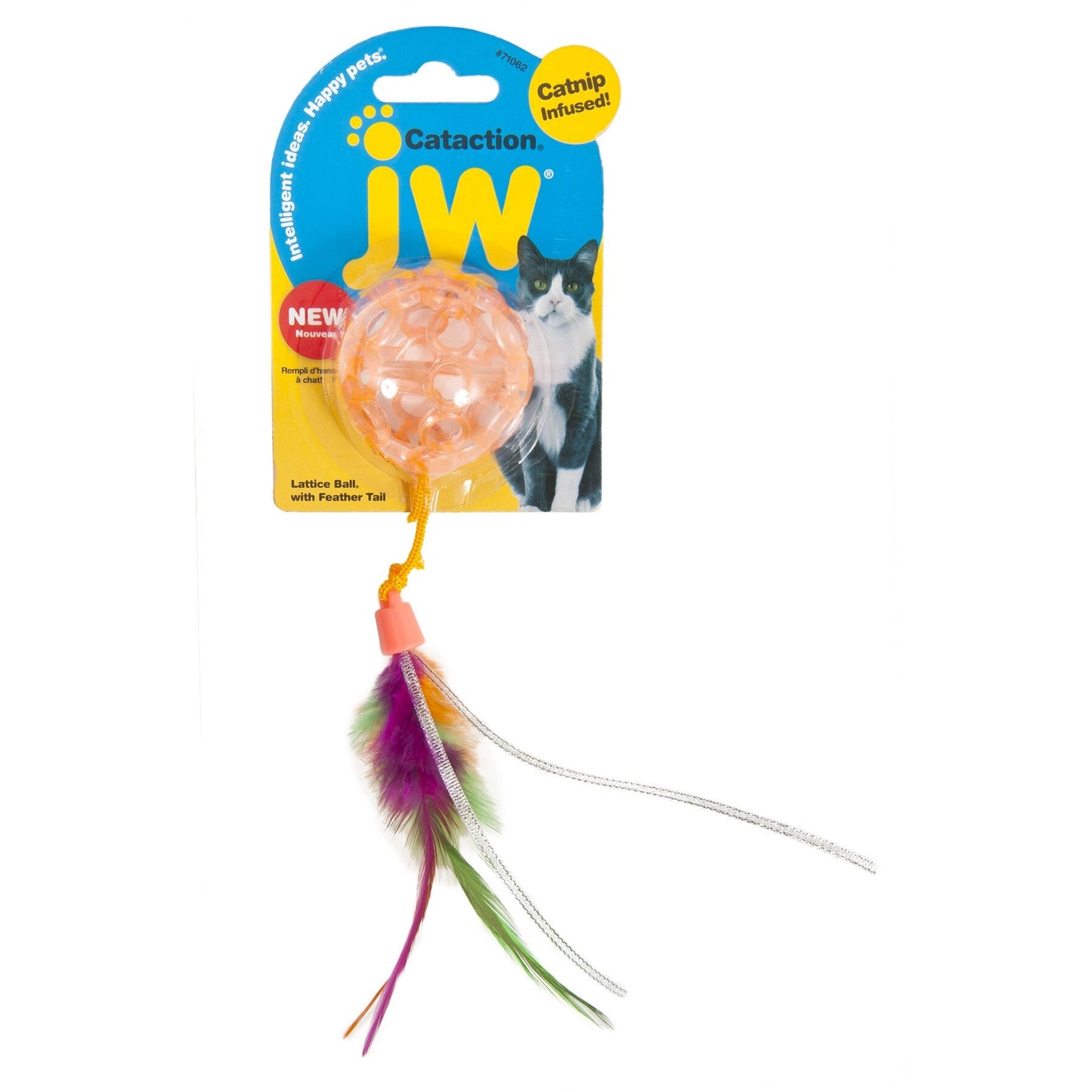 JW Cataction Lattice Ball Cat Toy