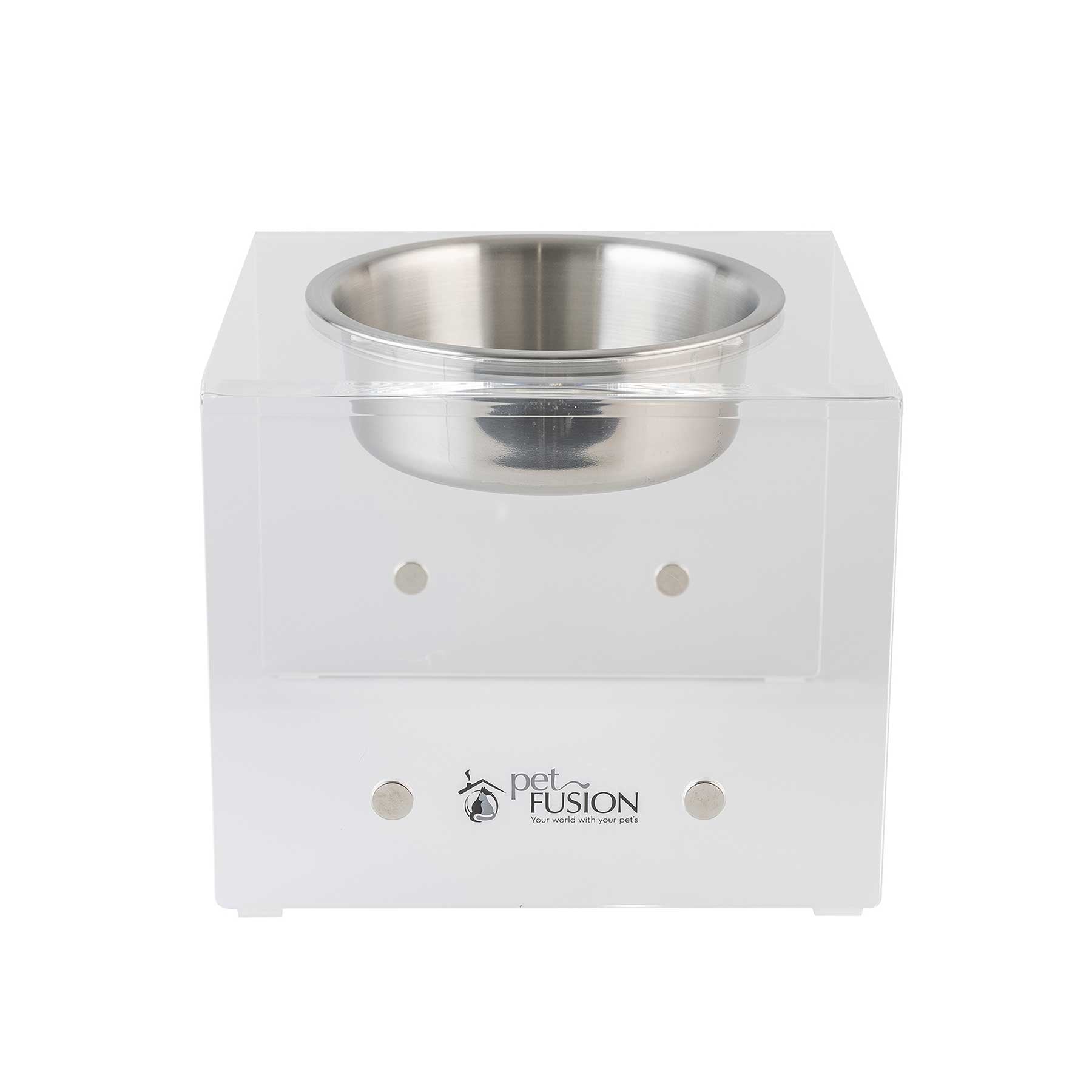 PetFusion Elevated Bowls For Dogs & Cats. SKUS: PF-AF1,PF-AF1-S,PF-AF2-XS,PF-AF2-S