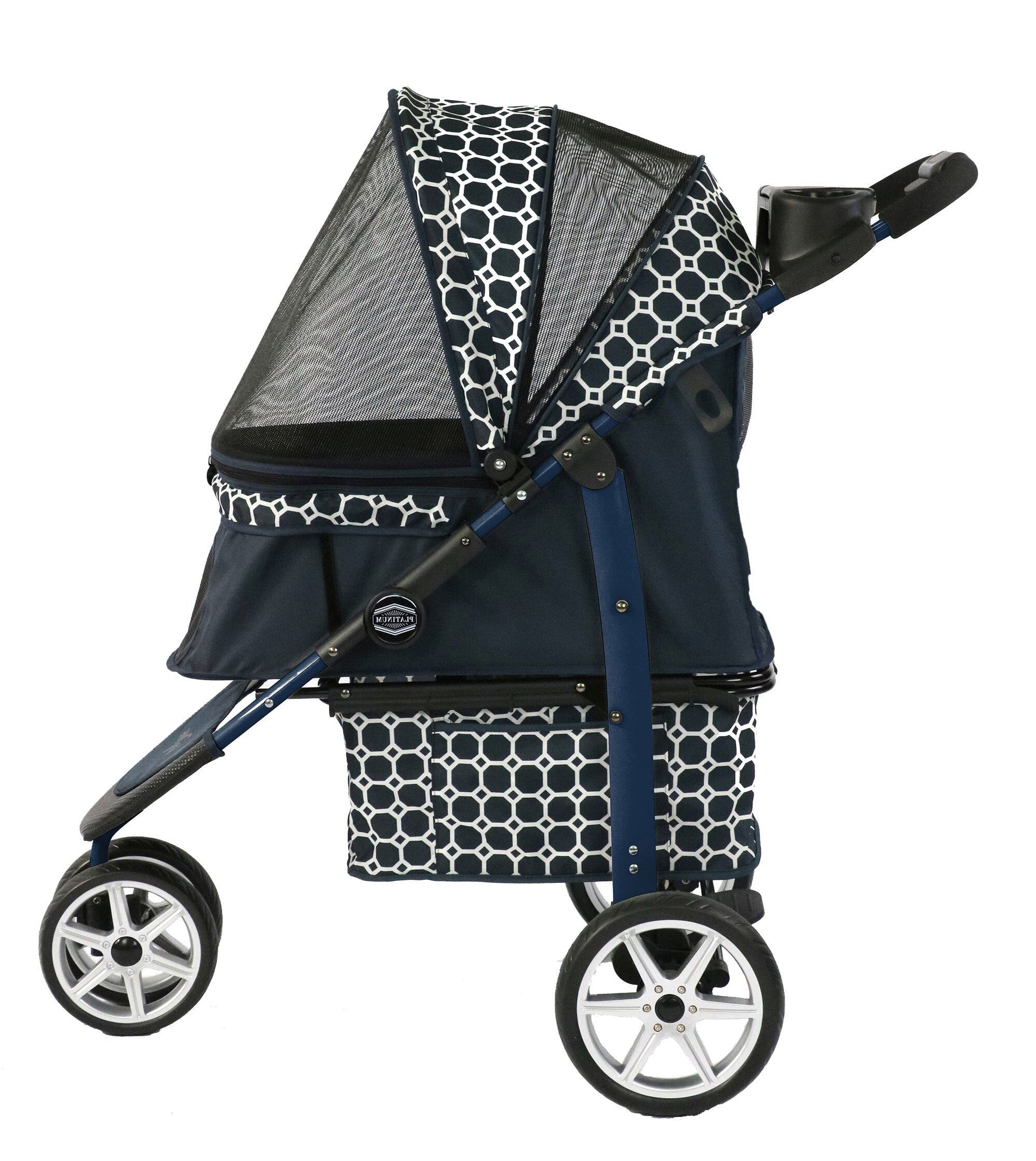 Gen7Pets Monaco Dress Blue Pet Stroller