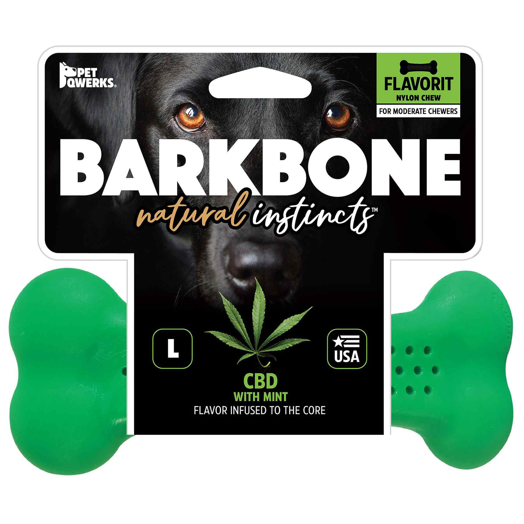 BarkBone Natural Instincts CBD Flavorit Nylon Dog Chew