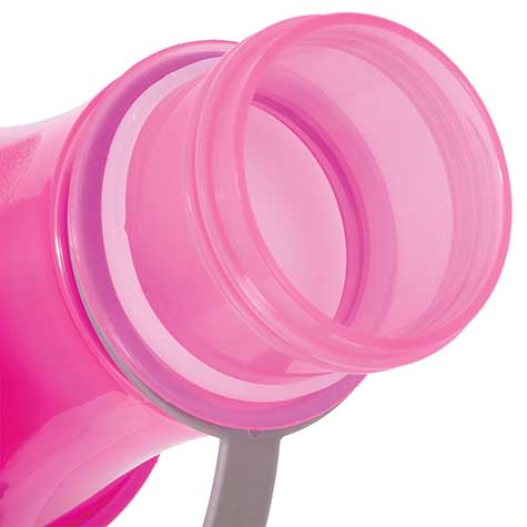 Petmate Pink Replendish To-Go Travel Water Bottle for Pets