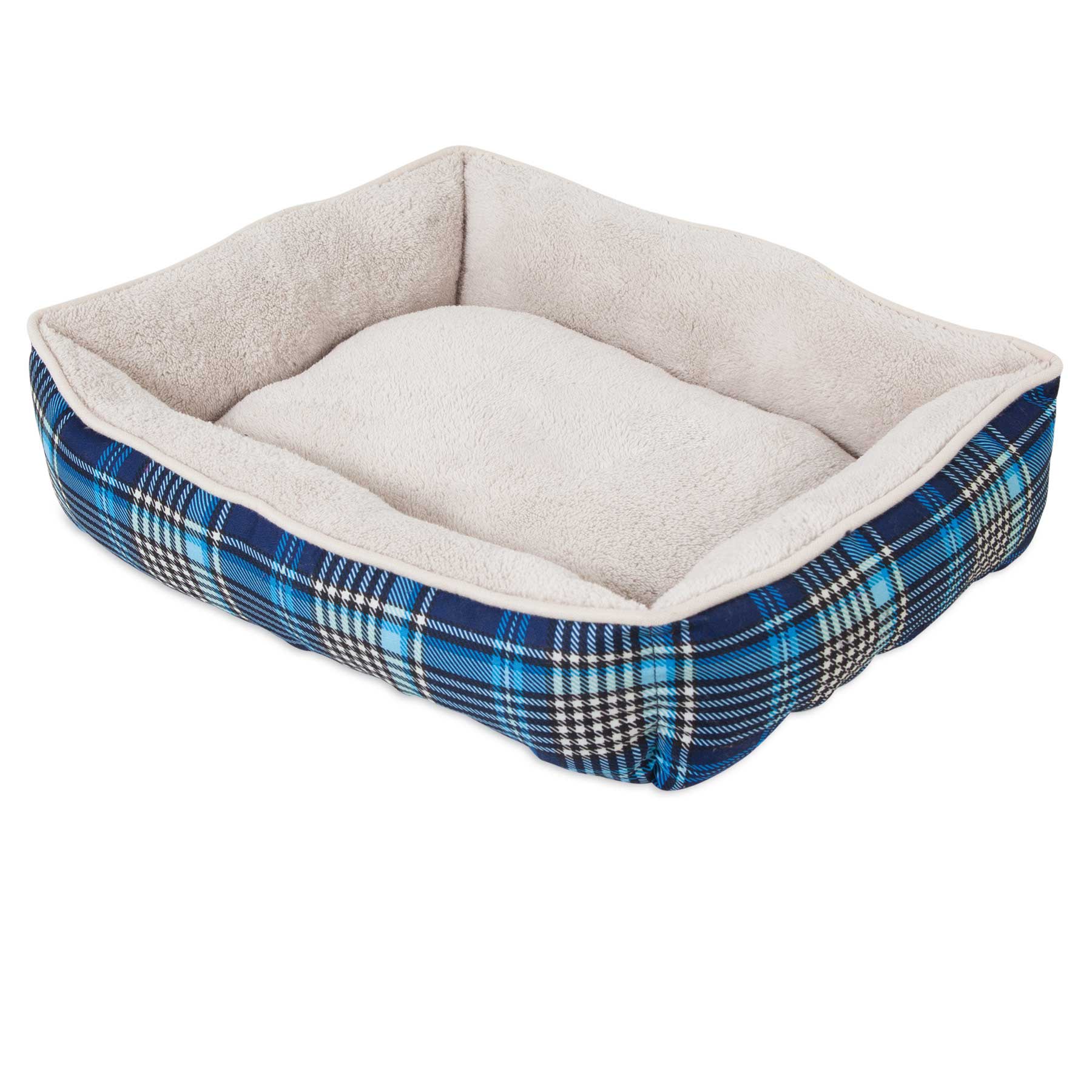 Aspen Pet Plaid Rectangular Lounger