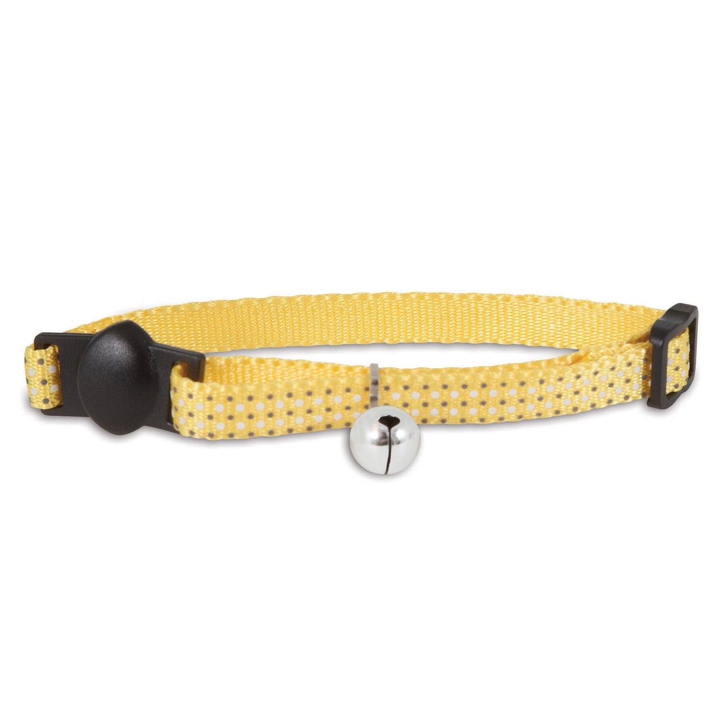 Petmate Yellow Dots Glow in the Dark Cat Collar. SKUS: 12364