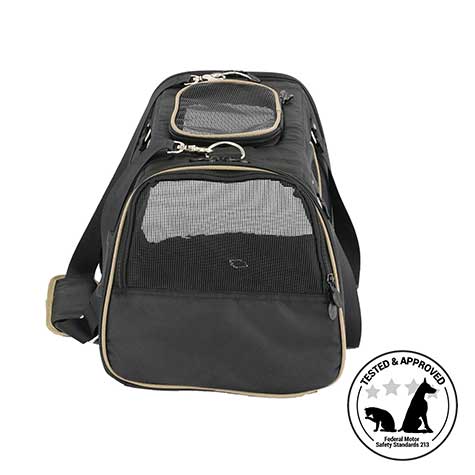 Gen7Pets Commuter Pet Carrier & Car Seat Black