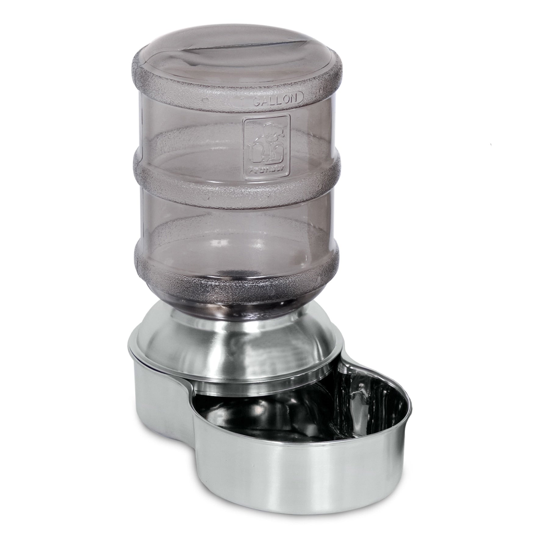 Petmate Stainless Steel Replendish Waterer 1-Gal. SKUS: 24345