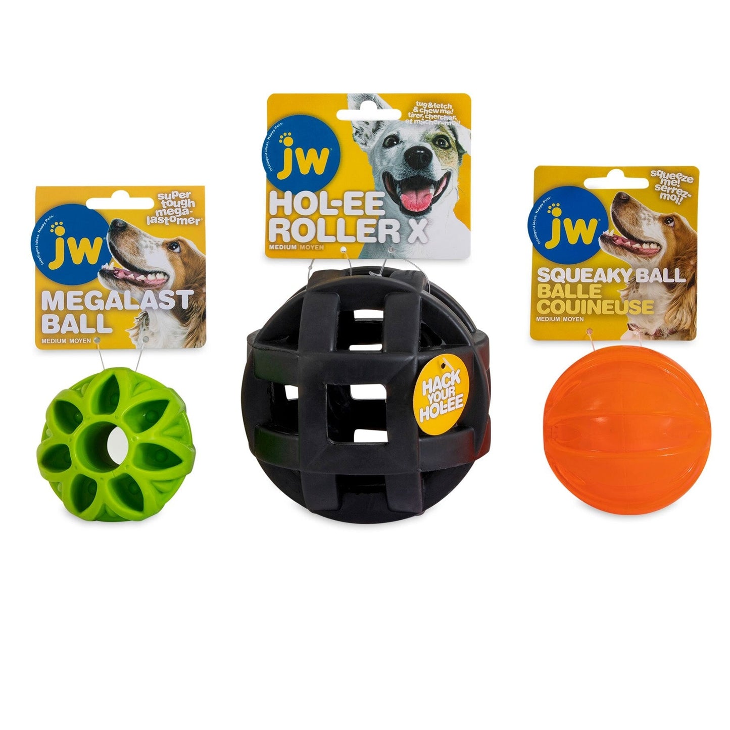 JW Chew-ee Dog Toy Trio