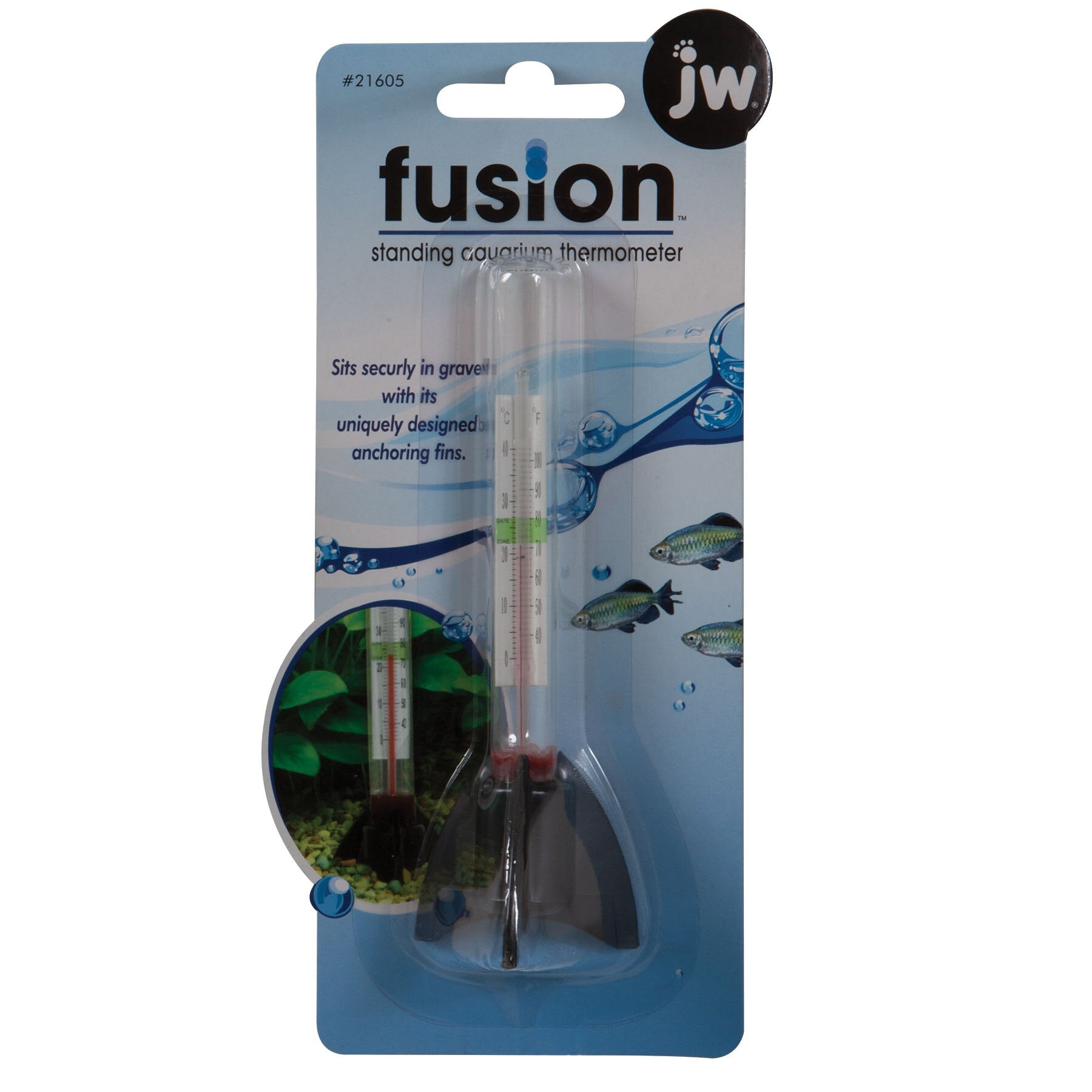 JW Fusion Standing Aquarium Thermometer