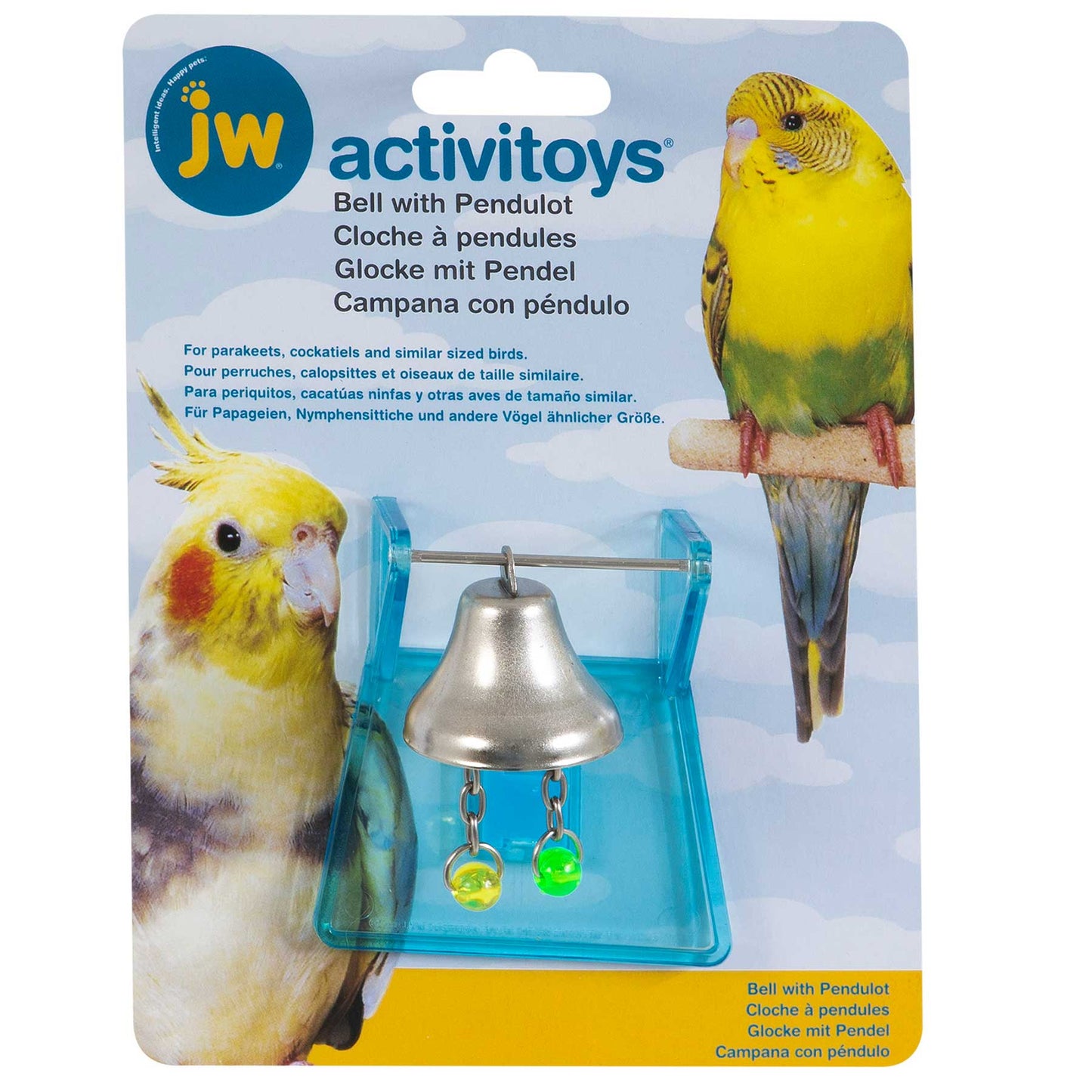 JW Bell With Pendulot Bird Cage Toy