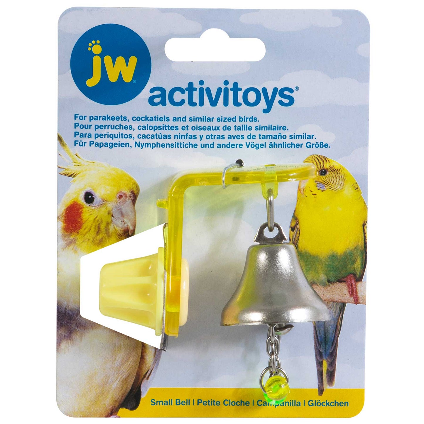 JW ActiviToys Small Bell Bird Toy