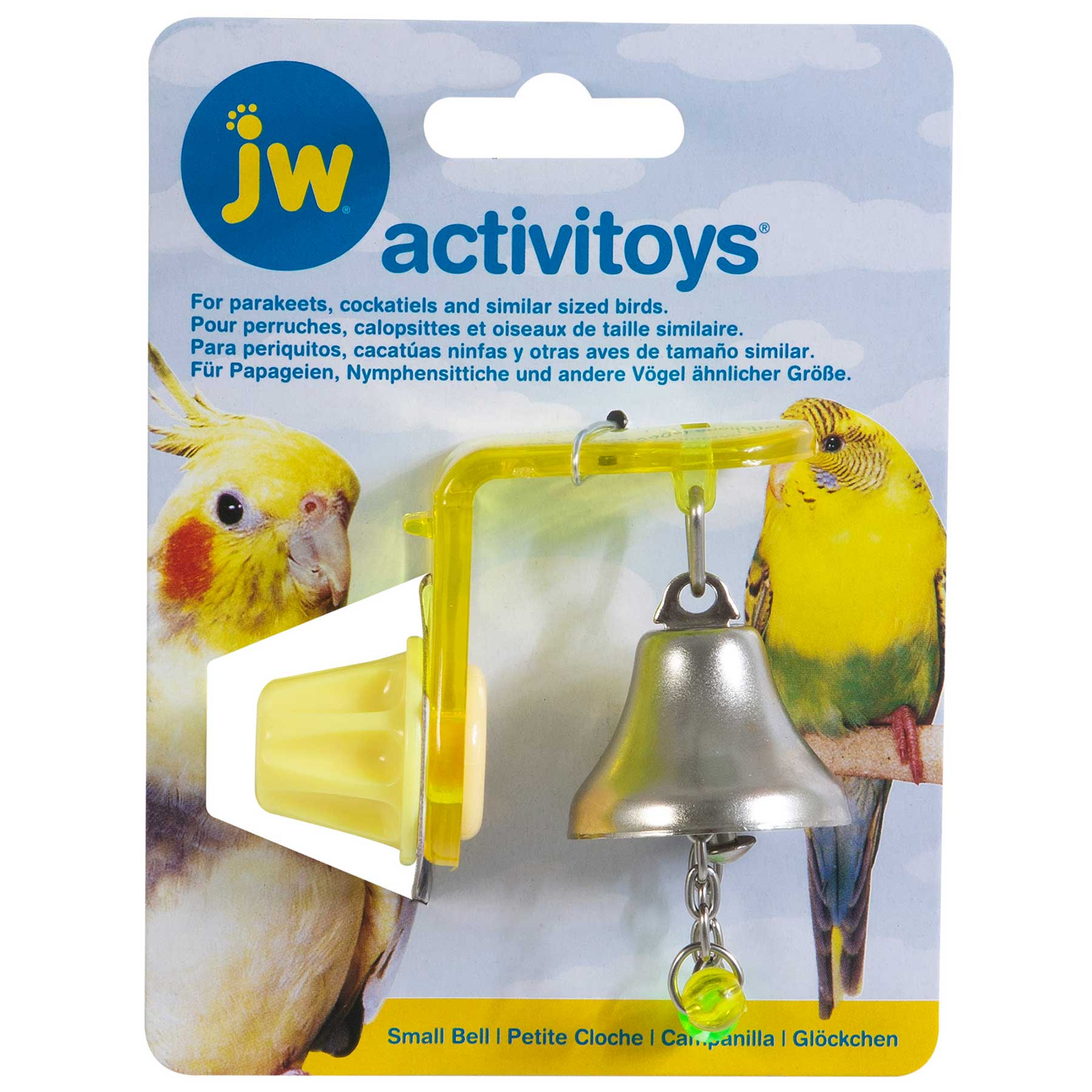 JW ActiviToys Small Bell Bird Toy