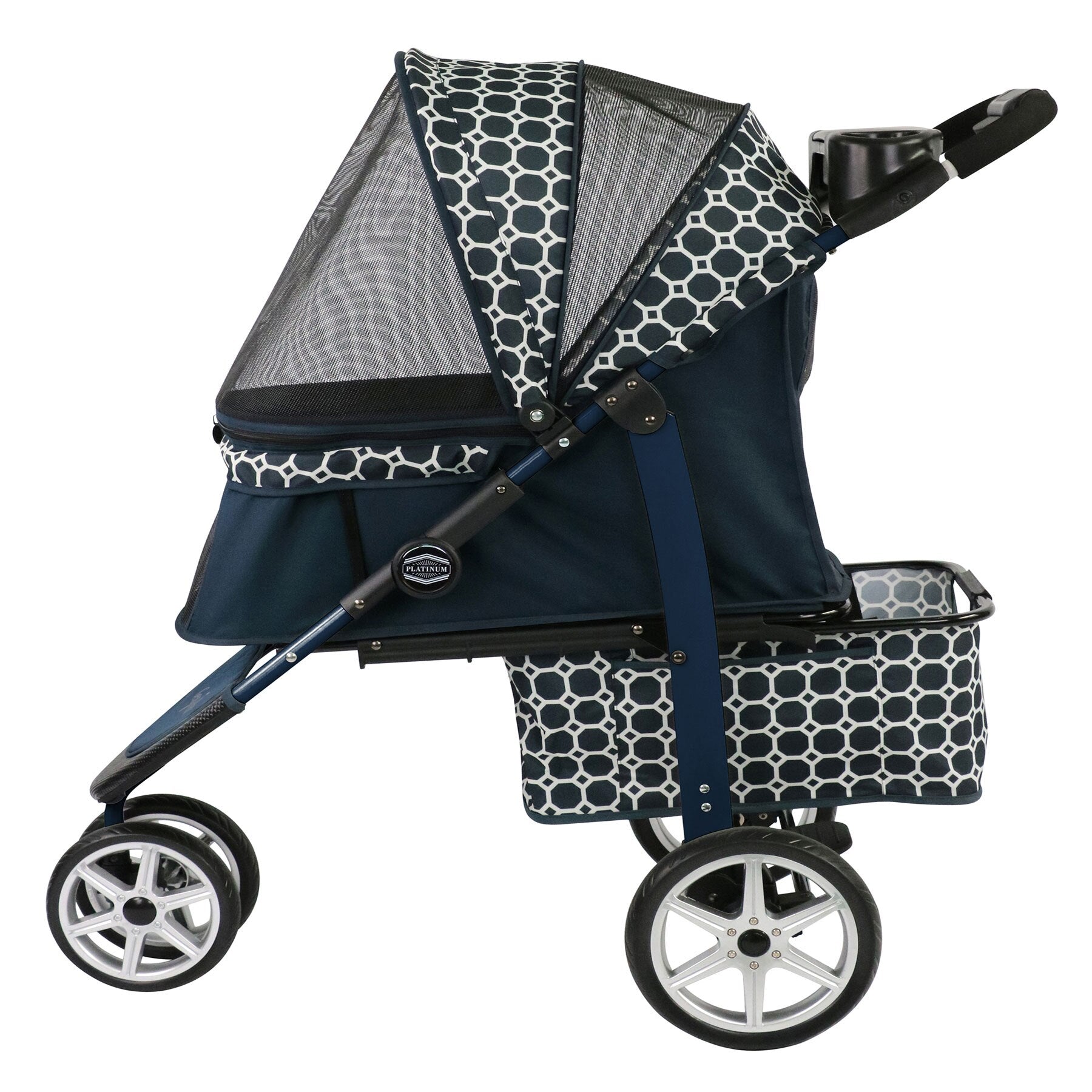 Gen7Pets Monaco Dress Blue Pet Stroller