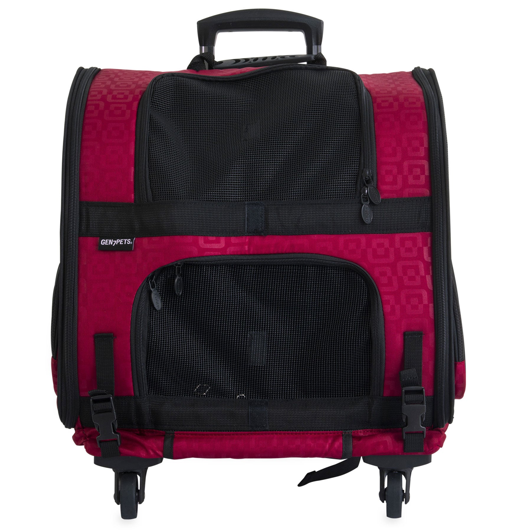 Gen7Pets Red Geometric Roller-Carrier