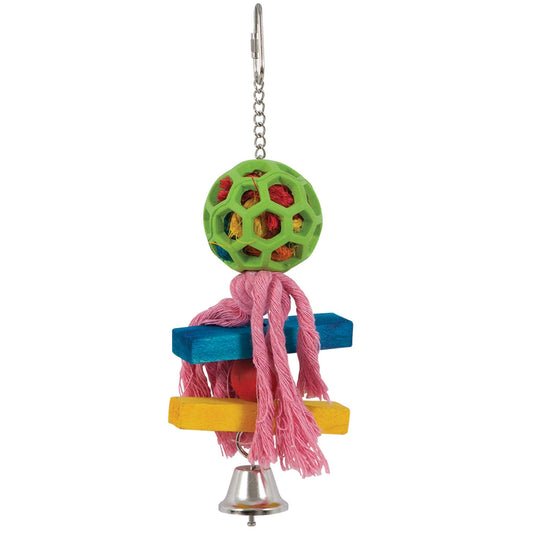 JW Hol-ee Roller Pom Pom Bird Toy. SKUS: 31012