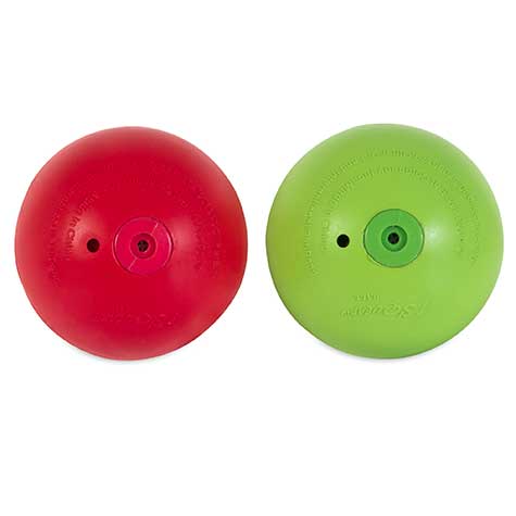 JW Holiday ISqueak Balls 2-Pack