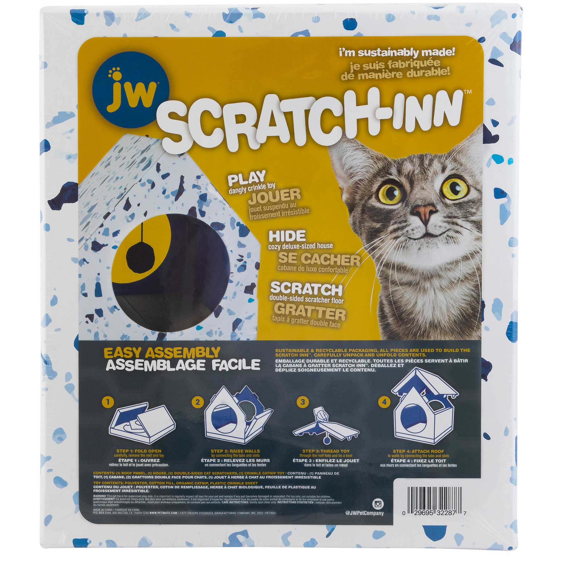 JW Scratch Inn Cat Cubby