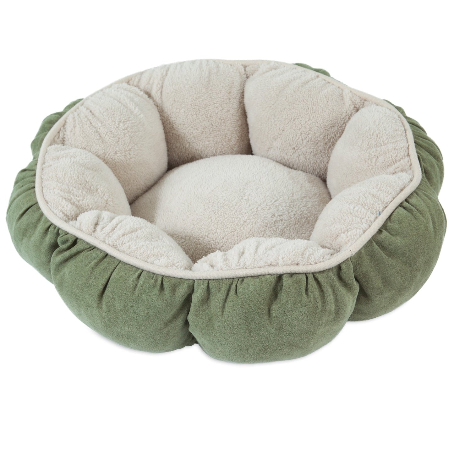 Aspen Pet Puffy Round Pet Bed