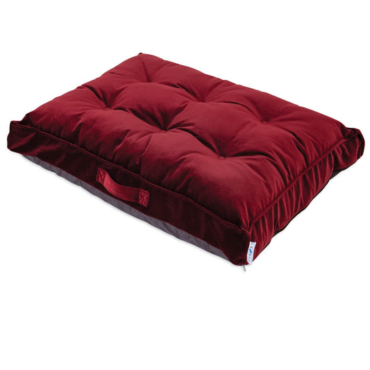 La-Z-Boy Velvet Merlot Cooper Mattress Dog Bed. SKUS: 85473